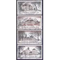 1994. Danske slotte. AFA nr. 1062-65 postfrisk     Stemplet FDC