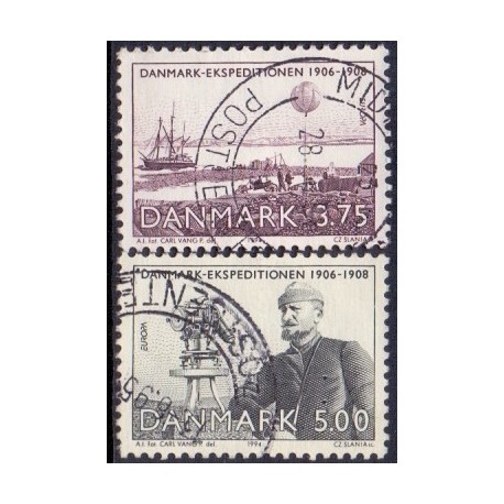 1994. Europamærker / CEPT. AFA nr. 1067-68  postfrisk   Stemplet FDC