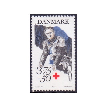1994. HKH. Prins Henrik 60 år. AFA nr. 1069  postfrisk   Stemplet FDC
