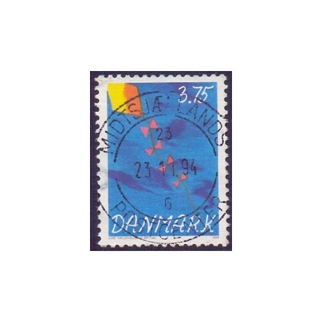 1994. Børnetegning. AFA nr. 1074  postfrisk    Stemplet FDC