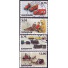 1995. Legetøj. AFA nr. 1103-06  postfrisk      Stemplet FDC