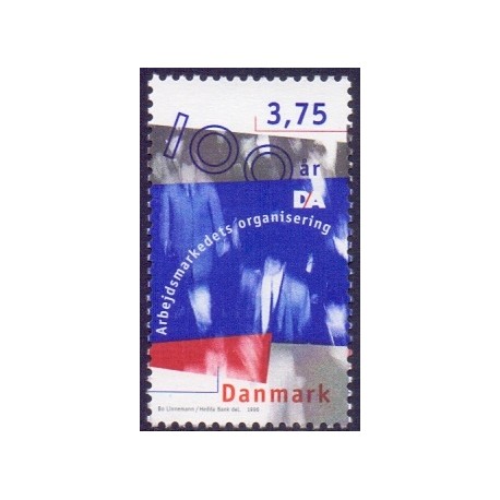 1996. Dansk Arbejdsgiverforeningen . AFA nr. 1118  postfrisk       Stemplet FDC