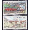 1997. Jernbanen København-Roskilde. AFA nr. 1148-49 postfrisk     Stemplet FDC