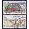 1997. Jernbanen København-Roskilde. AFA nr. 1148-49 postfrisk     Stemplet FDC