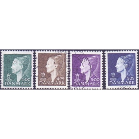 1997. Suppleringsværdier. AFA nr. 1152-55 postfrisk      Stemplet FDC