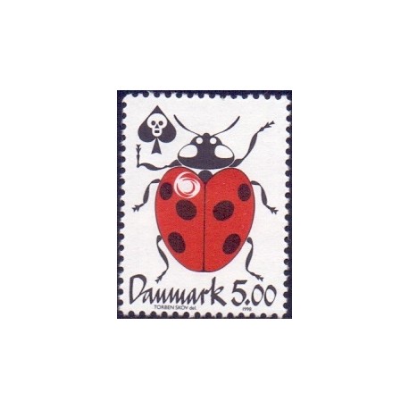 1998. Mariehøne. AFA nr. 1168 postfrisk        Stemplet FDC