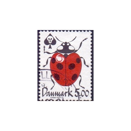 1998. Mariehøne. AFA nr. 1168 postfrisk        Stemplet FDC