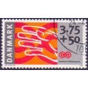 1998. Kræftens Bekæmpelse. AFA nr. 1186 stemplet