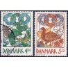 1999. Forårsbebudere. AFA nr. 1204-05 postfrisk      Stemplet FDC