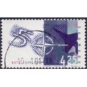 1999. NATO 50 år. AFA nr. 1208 postfrisk     Stemplet FDC