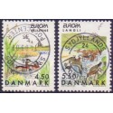 1999. Europamærker / CEPT. AFA nr. 1209-10 postfrisk     Stemplet FDC