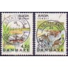 1999. Europamærker / CEPT. AFA nr. 1209-10 postfrisk     Stemplet FDC