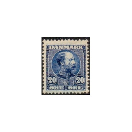 1904. Chr. IX, 20 Øre, AFA nr. 48a, postfrisk   Ubrugt Stemplet FDC