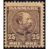 1904. Chr. IX, 25 Øre, AFA nr. 49, postfrisk   Ubrugt Stemplet FDC