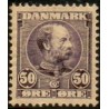 1904. Chr. IX, 50 Øre, AFA nr. 50, postfrisk   Ubrugt Stemplet FDC