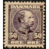 1904. Chr. IX, 50 Øre, AFA nr. 50a, postfrisk   Ubrugt Stemplet FDC
