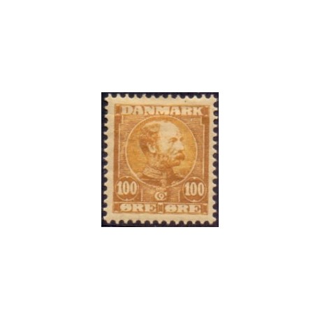 1904. Chr. IX, 100 Øre, AFA nr. 51, postfrisk   Ubrugt Stemplet FDC