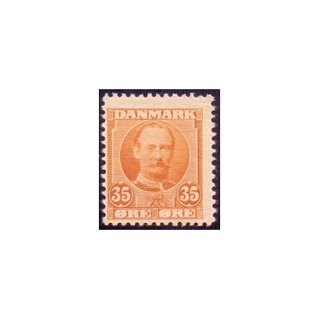 1912. Frederik VIII, 35 Øre, AFA nr. 63, postfrisk  Ubrugt Stemplet FDC