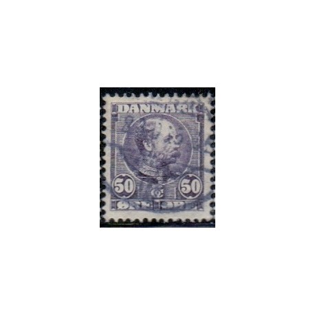 1904. Chr. IX, 50 Øre, AFA nr. 50, postfrisk   Ubrugt Stemplet FDC