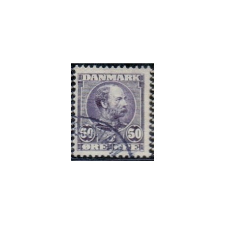 1904. Chr. IX, 50 Øre, AFA nr. 50a, postfrisk   Ubrugt Stemplet FDC