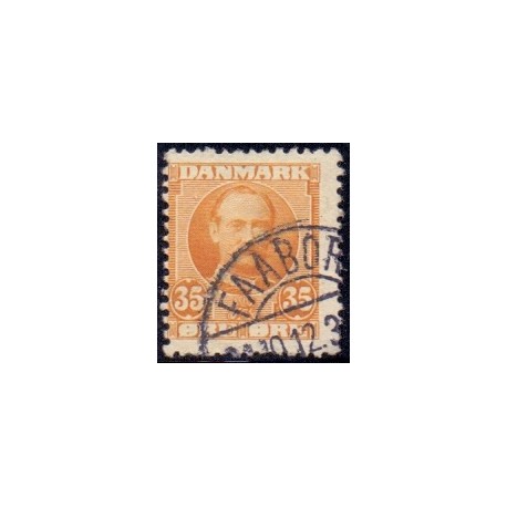 1912. Frederik VIII, 35 Øre, AFA nr. 63, postfrisk  Ubrugt Stemplet FDC