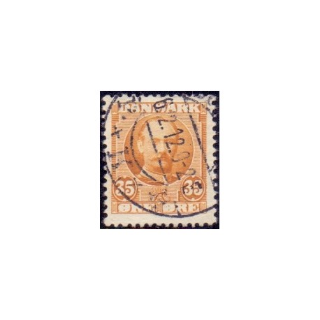 1912. Frederik VIII, 35 Øre, AFA nr. 63a, postfrisk  Ubrugt Stemplet FDC