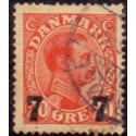 1926. Provisorium. 7/20 Øre. AFA nr. 175 postfrisk  Ubrugt Stemplet FDC