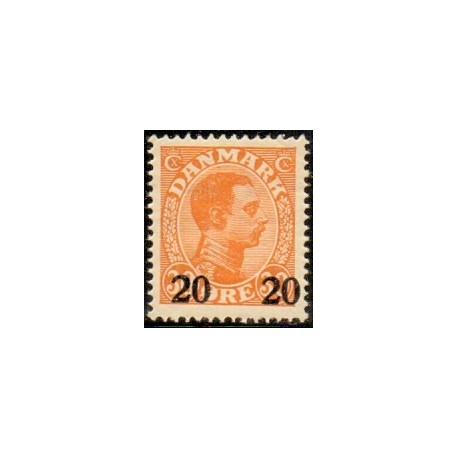 1926. 20/30 Øre, provisorier. AFA nr. 152 postfrisk   Ubrugt Stemplet FDC