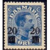 1926. 20/40 Øre, provisorier. AFA nr. 153 postfrisk  Ubrugt Stemplet FDC