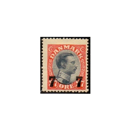 1926. Provisorier. 7/27 Øre. AFA nr. 158 postfrisk   Ubrugt Stemplet FDC
