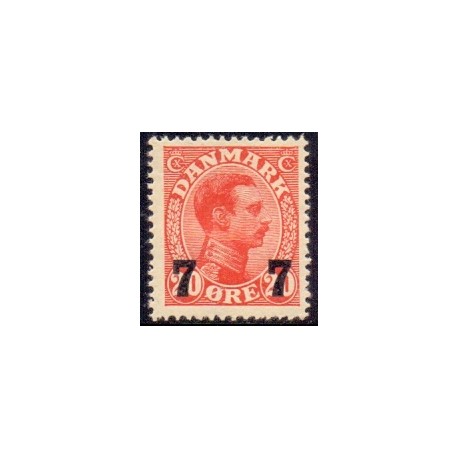 1926. Provisorium. 7/20 Øre. AFA nr. 175 postfrisk  Ubrugt Stemplet FDC