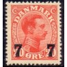 1926. Provisorium. 7/20 Øre. AFA nr. 175 postfrisk  Ubrugt Stemplet FDC