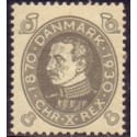 1930. Chr. X. 60-års fødselsdag, 8 Øre AFA nr. 188 postfrisk   Ubrugt Stemplet FDC