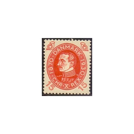 1930. Chr. X. 60-års fødselsdag, 15 Øre AFA nr. 190 postfrisk   Ubrugt Stemplet FDC
