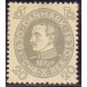 1930. Chr. X. 60-års fødselsdag, 20 Øre AFA nr. 191 postfrisk   Ubrugt Stemplet FDC
