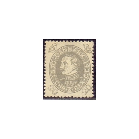 1930. Chr. X. 60-års fødselsdag, 20 Øre AFA nr. 191 postfrisk   Ubrugt Stemplet FDC
