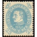 1930. Chr. X. 60-års fødselsdag, 25 Øre AFA nr. 192 postfrisk  Ubrugt Stemplet FDC