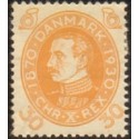 1930. Chr. X. 60-års fødselsdag, 30 Øre AFA nr. 193 postfrisk   Ubrugt Stemplet FDC