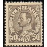 1933-34. Stålstik. AFA nr. 209 postfrisk  Stemplet FDC