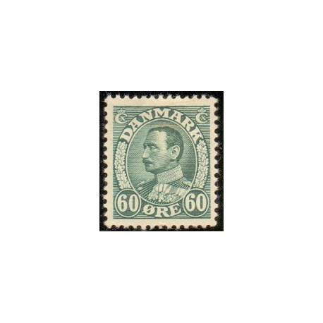 1933-34. Stålstik. AFA nr. 210 postfrisk  Stemplet FDC