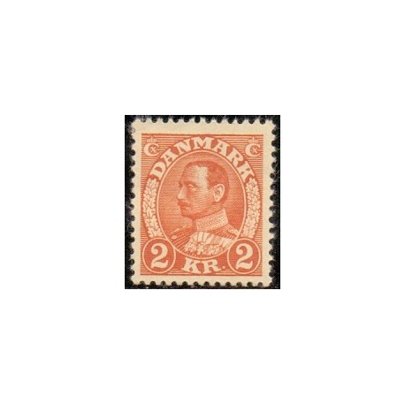 1933-34. Stålstik. AFA nr. 212 postfrisk  Stemplet FDC