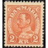 1933-34. Stålstik. AFA nr. 212 postfrisk  Stemplet FDC
