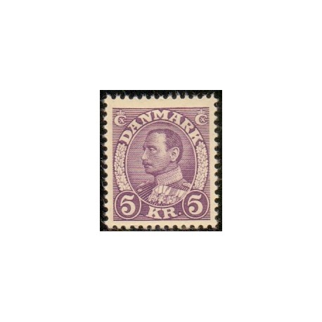 1933-34. Stålstik. AFA nr. 213 postfrisk  Stemplet FDC