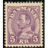 1933-34. Stålstik. AFA nr. 213 postfrisk  Stemplet FDC
