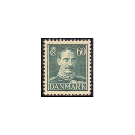 1944. Christian X. AFA nr. 284 postfrisk    Stemplet FDC