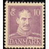 1942-44. Christian X (uden a nr.). AFA nr. 274-80 postfrisk   Stemplet FDC