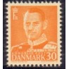 1948-50. Frederik IX, 30 øre, tp. II. AFA nr. 309a postfrisk    Stemplet FDC