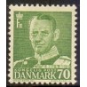 1950. Frederik IX, 70 Øre,  AFA nr. 324 postfrisk     Stemplet FDC