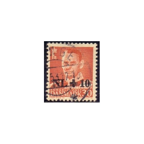 1953. Hollandshjælpen.  AFA nr. 344 postfrisk   Stemplet FDC