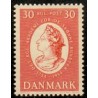 1954. Kunstakademiet 200 år.  AFA nr. 357 postfrisk   Stemplet FDC